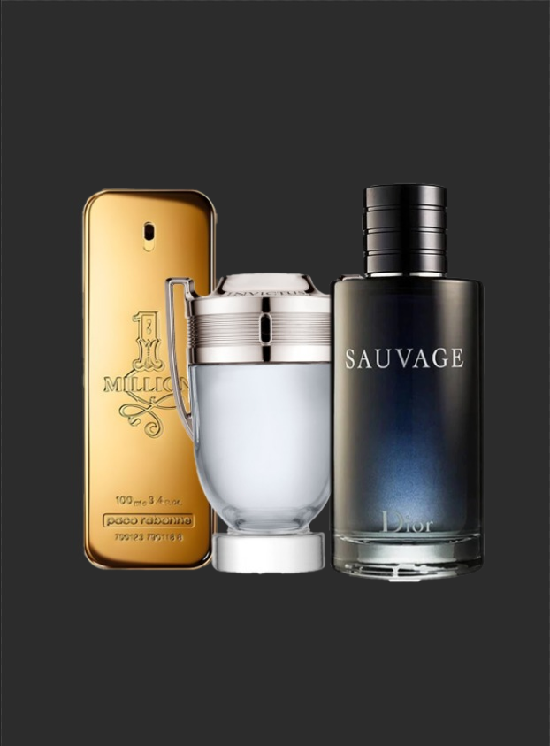 Combo One Millon, Dior Sauvage, Invictus